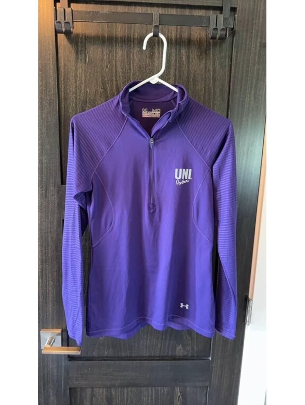 Under Armour UNI Panthers HeatGear Quarter-Zip Pullover #0014